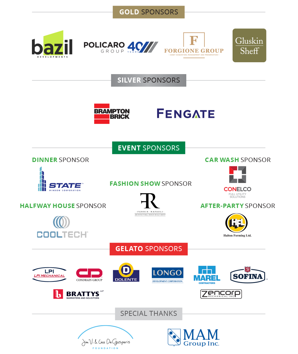 Gelato Cup Sponsors 2019